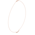 Load image into Gallery viewer, Diamond Crescent Pendant Necklace β 0.23ct