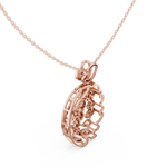 Load image into Gallery viewer, Cascading Oval Pendant — 1.06ct