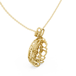 Load image into Gallery viewer, Cascading Oval Pendant — 1.06ct