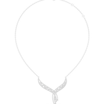 Load image into Gallery viewer, Crescent Wing Statement Necklace — 1.51ct