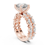 Load image into Gallery viewer, Glacier 2.65ct Cushion Cut Diamond Ring