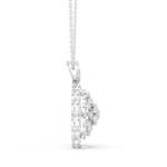 Load image into Gallery viewer, Floral Mandala Pendant — 0.71ct