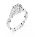 Load image into Gallery viewer, Coeur 1.42ct Heart Cut Diamond Ring