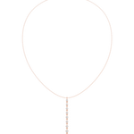 Load image into Gallery viewer, Graduated Solitaire Drop Necklace β 0.63ct