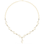 Load image into Gallery viewer, Geometric Chain Station Necklace — 2.95ct