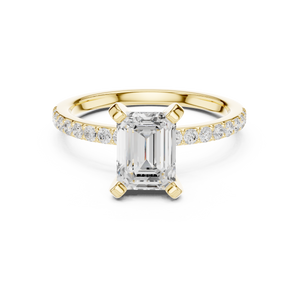 Eden 2.00ct Emerald Cut Diamond Ring