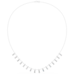 Load image into Gallery viewer, Graduated Baguette Tennis Necklace — 1.74ct