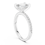 Load image into Gallery viewer, Eden 2.00ct Emerald Cut Diamond Ring