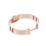 Load image into Gallery viewer, Hexagonal Halo Men's Bracelet — 1.74ct