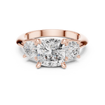 Load image into Gallery viewer, Majestic 2.50ct Cushion Cut Diamond Engagement Ring