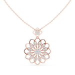 Load image into Gallery viewer, Sunflower Marquise Pendant — 1.76ct