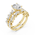 Load image into Gallery viewer, Raindrop 1.60ct Pear Shape Diamond Ring