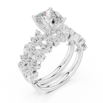 Load image into Gallery viewer, Baroque 1.73ct Cushion Cut Diamond Ring