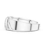 Load image into Gallery viewer, Graduated Diagonal Mens Ring — 0.14ct