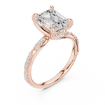 Load image into Gallery viewer, Sovereign 2.50ct Emerald Cut Diamond Ring