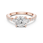 Load image into Gallery viewer, Lumina 1.50ct Round Diamond Ring