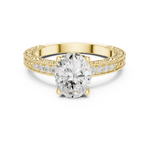Load image into Gallery viewer, Horizon 2.00ct Oval Diamond Three-Stone Ring