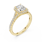 Load image into Gallery viewer, Solange 1.00ct Radiant Cut Diamond Ring