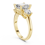 Load image into Gallery viewer, Grandeur 2.50ct Asscher Cut Diamond Engagement Ring