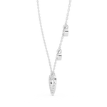 Load image into Gallery viewer, Double Heart Necklace — 0.48ct