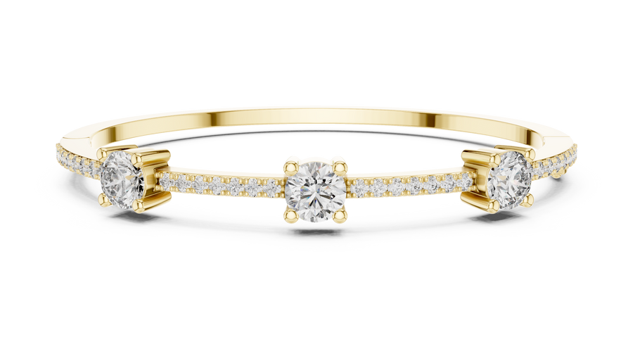 Collet Band Bracelet — 3.60ct