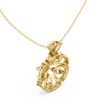 Load image into Gallery viewer, Sunburst Lattice Pendant — 0.79ct