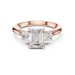 Load image into Gallery viewer, Palazzo 1.50ct Emerald Cut Diamond Ring