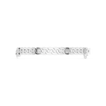 Load image into Gallery viewer, Curb Chain Station Men's Bracelet — 1.03ct