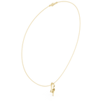 Load image into Gallery viewer, Sculptural Curved Necklace — 0.50ct
