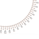 Load image into Gallery viewer, Grand Pear Fringe Necklace — 13.54ct