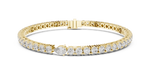 Load image into Gallery viewer, Teardrop Accent Bracelet — 5.75ct