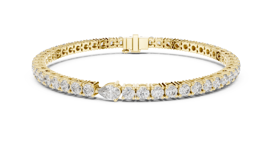 Teardrop Accent Bracelet — 5.75ct