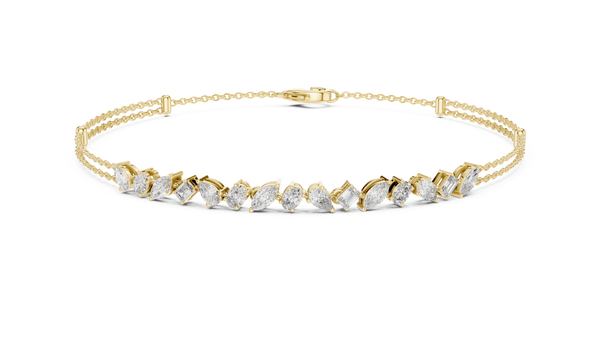 Multi-Shape Station Bracelet — 1.5ct