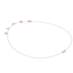 Load image into Gallery viewer, KAVYA Name Letter Necklace — 0.31ct