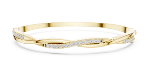 Diamond Channel Bangle — 0.7ct