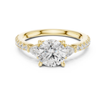 Load image into Gallery viewer, Celestine Round Brilliant Diamond Ring