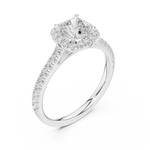 Load image into Gallery viewer, Chérie 0.86ct Cushion Cut Diamond Ring