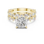 Load image into Gallery viewer, Glacier 2.65ct Cushion Cut Diamond Ring