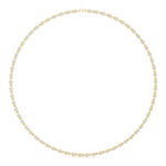 Load image into Gallery viewer, Bezel Tennis Necklace — 4.16ct