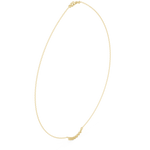 Load image into Gallery viewer, Diamond Crescent Pendant Necklace β 0.23ct