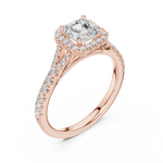 Load image into Gallery viewer, Prism 1.00ct Asscher Cut Diamond Ring