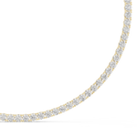 Load image into Gallery viewer, Full Eternity Tennis Necklace — 27.00ct