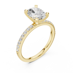 Load image into Gallery viewer, Silhouette 2.00ct Oval Diamond Ring