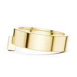 Load image into Gallery viewer, Princess Bezel Mens Ring — 0.25ct