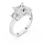 Load image into Gallery viewer, Pinnacle 2.50ct Princess Cut Diamond Ring
