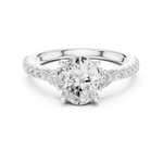 Load image into Gallery viewer, Serenity Oval Diamond Ring
