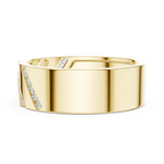 Load image into Gallery viewer, Channel Eternity Mens Ring — 0.25ct