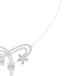 Load image into Gallery viewer, Ornate Scroll Floral Necklace — 3.01ct