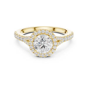 Callista 1.00ct Round Brilliant Diamond Ring