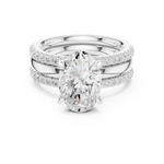 Load image into Gallery viewer, Neptune 3.63ct Oval Diamond Ring